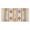 Beliani medvilninis Kilim kilimas 80 x 150 cm Daugiaspalvis APARAN