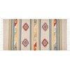 Beliani medvilninis Kilim kilimas 80 x 150 cm Daugiaspalvis APARAN
