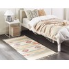 Beliani medvilninis Kilim kilimas 80 x 150 cm Daugiaspalvis APARAN