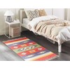 Beliani Kilimas KAMARIS spalvotas 80 x 150 cm medvilninis