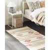 Beliani medvilninis Kilim kilimas 80 x 150 cm Daugiaspalvis APARAN