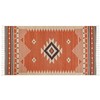 Beliani Dywan bawełniany kilim 80 x 150 cm oranžinė GAVAR Lumarko!