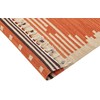 Beliani Dywan GAVAR Oranžinė 80 x 300 cm Medvilnė Kilim
