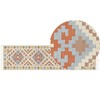 Beliani medvilninis kilim kilimas 80 x 300 cm margaspalvis ATAN