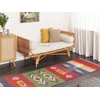 Beliani Medvilninis kilim kilimas 80 x 300 cm daugiaspalvis KAMARIS