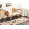 Beliani Medvilninis kilim kilimas 80 x 300 cm daugiaspalvis DILIJAN
