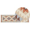 Beliani Medvilninis kilim kilimas 80 x 300 cm daugiaspalvis DILIJAN