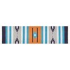 Beliani medvilninis kilim kilimas 80 x 300 cm daugiaspalvis NORATUS