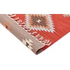 Beliani medvilninis kilim kilimas 80 x 300 cm margaspalvis LORUT