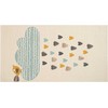 Beliani Cotton vaikiškas kilimėlis 80 x 150 cm įvairiaspalvis BLANG