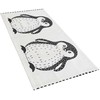 Beliani Baby rug pingvinas motif 60 x 90 cm