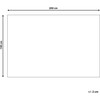 Beliani Kilimas MALDAN smėlio spalvos 140 x 200 cm Natūrali oda
