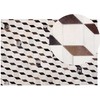 Beliani Kilimas ALPKOY baltos spalvos 140 x 200 cm iš natūralios odos