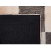 Beliani Kilim SOKE spalvotas 160 x 230 cm natūrali oda