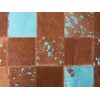Beliani Kiliminis ALIAGA rudas 160 x 230 cm natūrali oda
