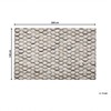 Beliani Kilimas KIRCA smėlio spalvos 140 x 200 cm iš natūralios odos