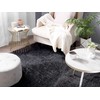 Beliani Shaggy kilimas CIDE juodas 160 x 230 cm