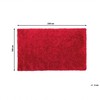 Beliani Shaggy kilimas CIDE raudonas 160 x 230 cm