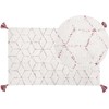 Shumee Shaggy kilimas 80 x 150 cm balta SAKARYA