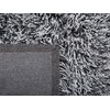 Beliani Šerpetotas kilimas CIDE juodas/baltas 80 x 150 cm