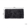 Beliani Shaggy kilimas CIDE juodas 80 x 150 cm