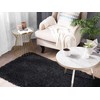 Beliani Shaggy kilimas 80 x 150 cm juoda CIDE