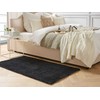 Beliani Shaggy kilimas DEMRE juodas 80 x 150 cm