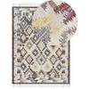 Beliani Kilim FENER spalvotas 140 x 200 cm džiuto