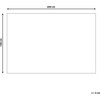 Beliani Kilimas YELKI mėlynos spalvos 140 x 200 cm viskozė