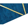 Beliani Kilimas HAVZA, mėlynas, 80 x 150 cm, viskozė