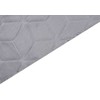 Beliani Dirbtinio kailio kilimas THATTA Pilkas 160 x 230 cm