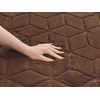 Beliani Dirbtinio kailio kilimas THATTA rudas 80 x 150 cm