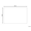 Beliani Kilimas ERZIN kreminės spalvos 140 x 200 cm vilnonis