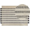 Beliani Kilimas TACETTIN Baltas 140 x 200 cm Vilna