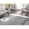 Beliani Kilimas ATLANTI juodas 140 x 200 cm vilnonis