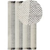 Beliani Kilimas EMIRLER baltas 160 x 230 cm vilnos