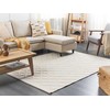 Beliani Kilimas ELLEK baltas 160 x 230 cm vilnonis