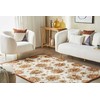 Beliani Kilimas EZINE smėlio spalvos 160 x 230 cm vilnonis