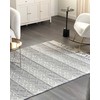 Beliani Kilimas TONYA pilkas 160 x 230 cm vilnos