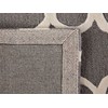 Beliani Kilimas ZILE Pilkas 160 x 230 cm Vilna