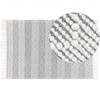 Beliani Kilimas TONYA pilkas 160 x 230 cm vilnos