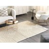 Beliani Kilimas MAVIKENT smėlio spalvos 160 x 230 cm vilnonis