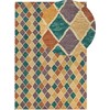 Beliani Kilimas KESKIN spalvotas 160 x 230 cm vilnonis