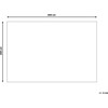 Beliani vilnos kilimas 200 x 300 cm smėlio spalva SASNAK