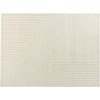 Beliani Kilimas ABEGUM smėlio spalvos 300 x 400 cm vilnonis