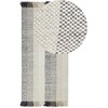 Beliani Kilimas EMIRLER, baltas, 80 x 150 cm, vilna