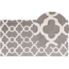 Beliani Vilnos kilimas 80 x 150 cm pilkas ZILE