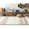 Beliani Kilimas KARLI smėlio spalvos 160 x 230 cm vilnonis Gabbeh