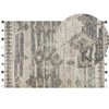 Beliani Kilimas ARATASHEN Pilkas 200 x 300 cm Vilnonis Kilim