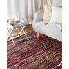 Beliani Kilimas BARTIN juodas 160 x 230 cm